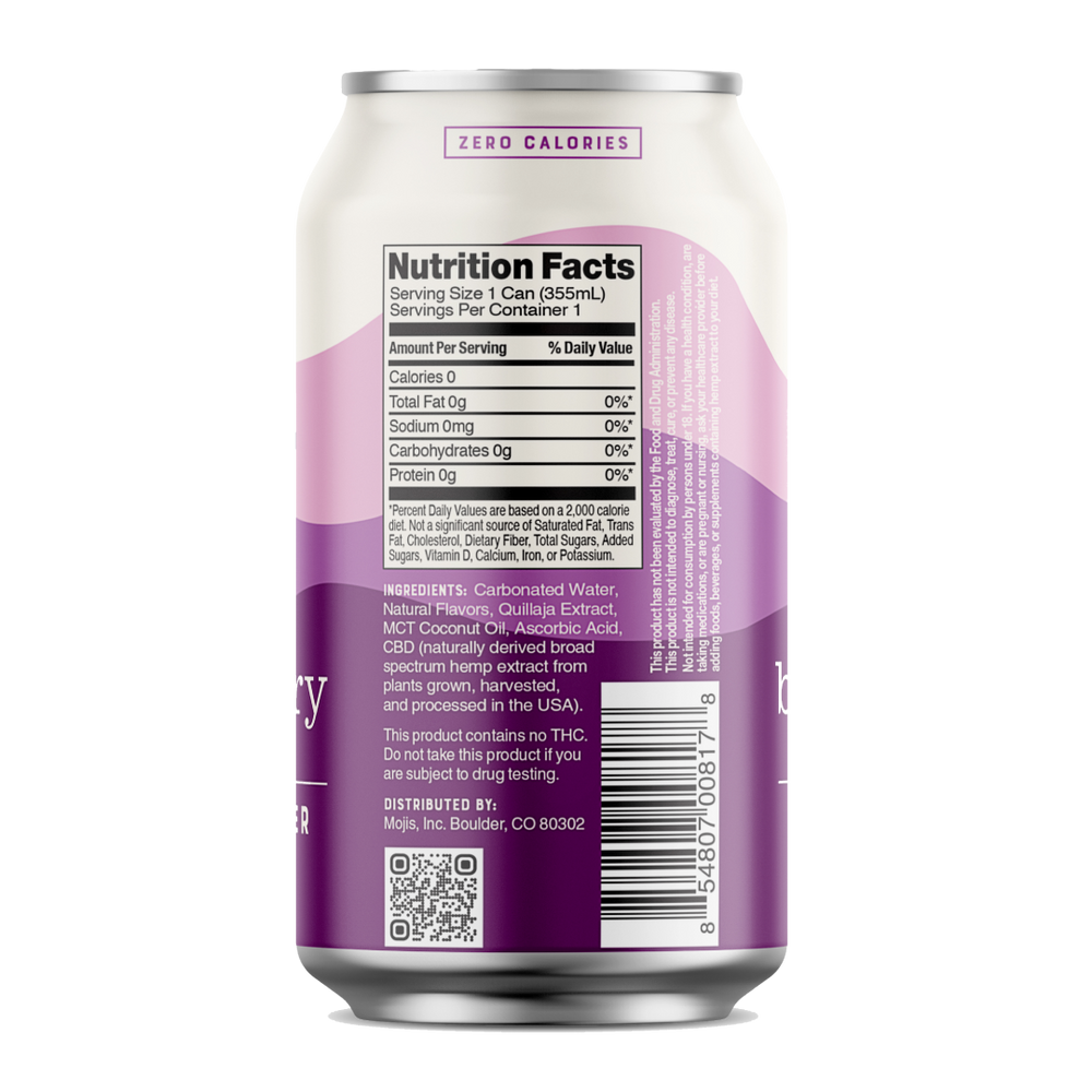 Black Cherry CBD Sparkling Water – Weller