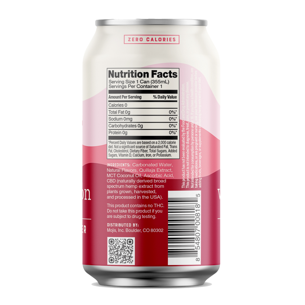 Watermelon CBD Sparkling Water – Weller